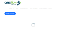 Tablet Screenshot of cashflowcapital.com